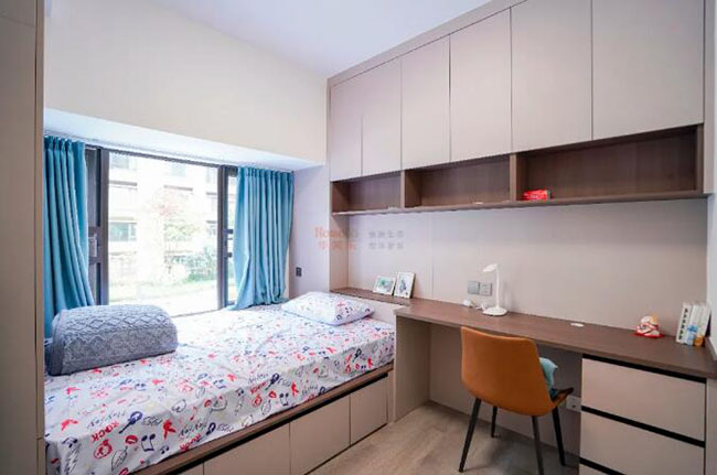 119㎡四居現代風，無主燈設計外加寬敞布局，通透感十足